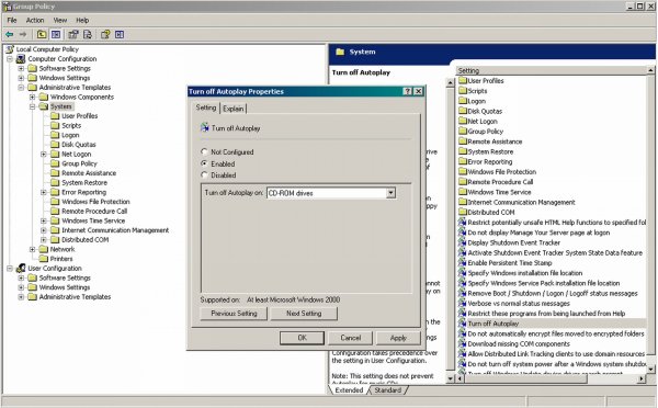 Automatikus indítás kikapcsolása Windows XP-ben és Vista-ban